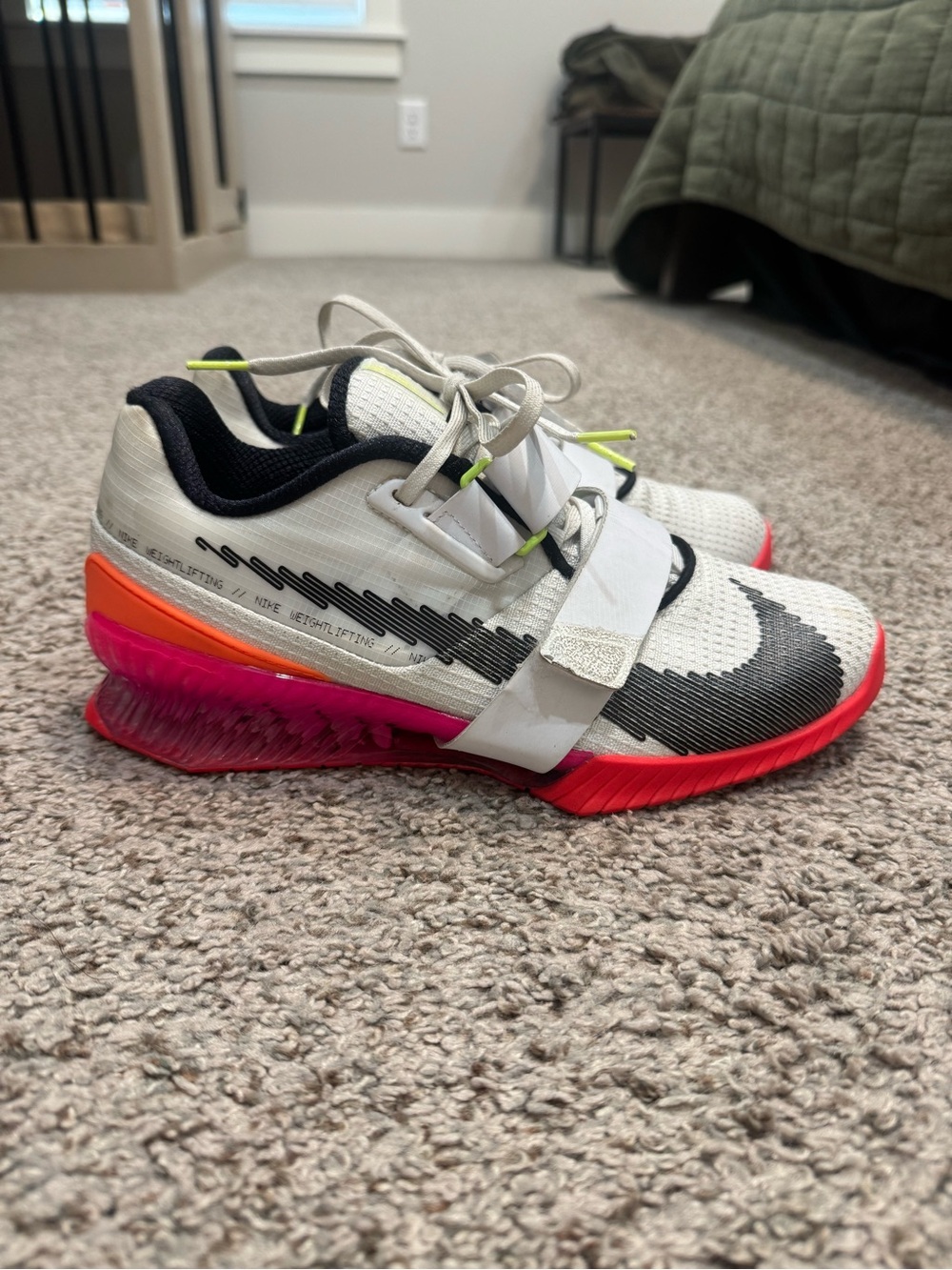Nike Romaleos 4 SE Lifting Shoes Mens Size 8/Womens Size 9.5 Rawdacious